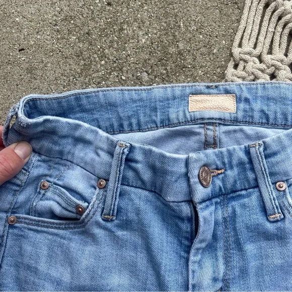 Mother Denim Size 24 - The Looker Ankle Zip Jeans - Picture 5 of 10